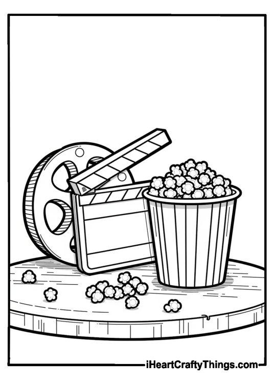 Movie Coloring Pages: 1000+ Printable PDF Sheets for Free