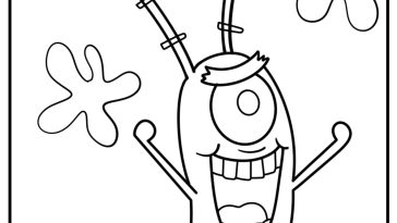 Plankton coloring pages