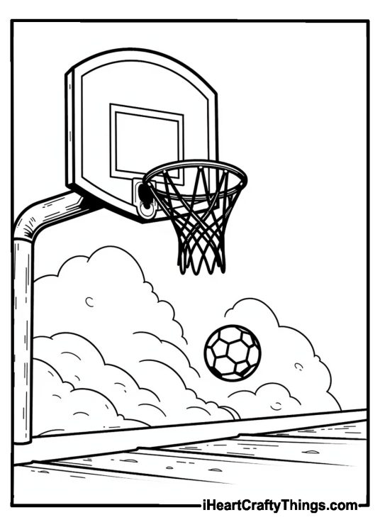 Sports Coloring Pages: 300+ Free PDF Printables