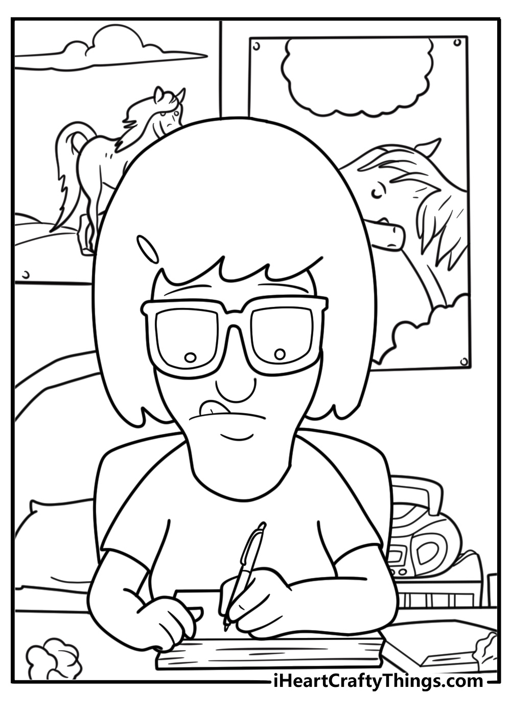 30 Free Bob’s Burgers Coloring Pages For Kids
