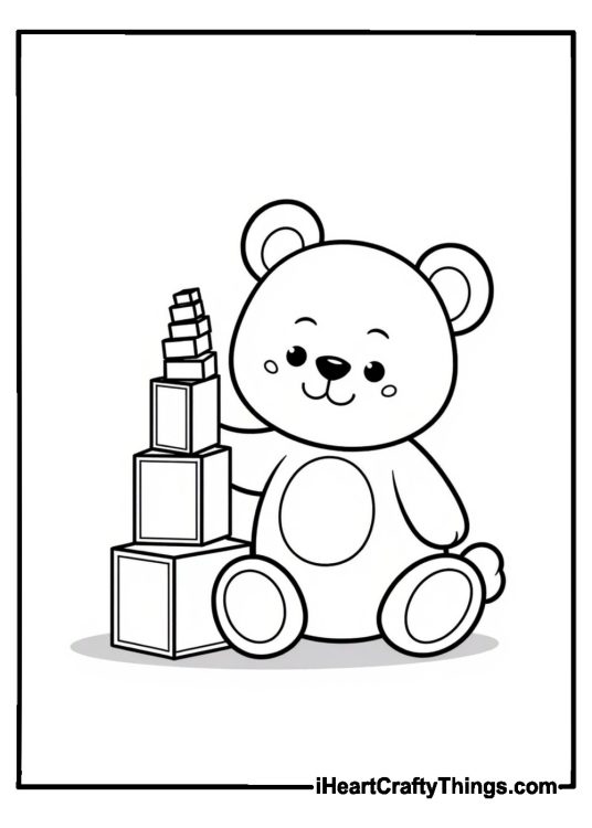 Toy Coloring Pages