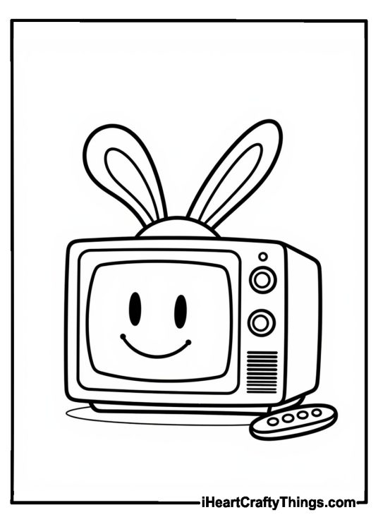 TV Show Coloring Pages