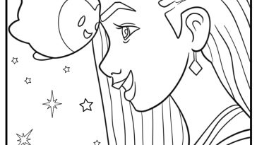 Wish coloring pages