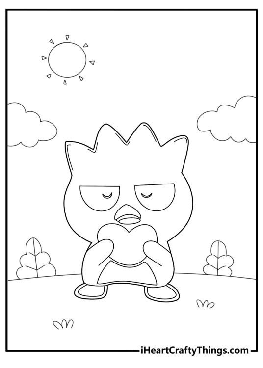 20 Badtz Maru Coloring Pages