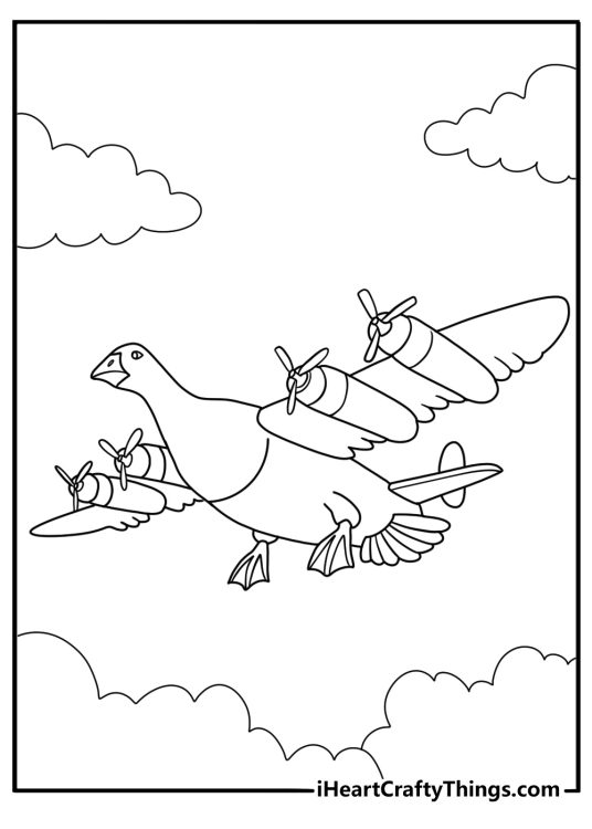 Bombombini gusini coloring page