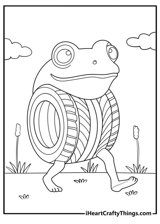 Boneca ambalabu coloring page