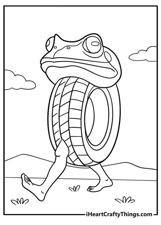 Boneca ambalabu coloring page