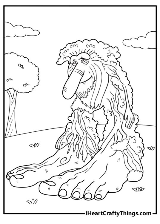 Brr brr patapim coloring page