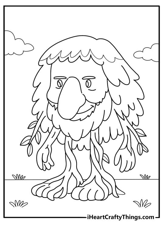 Brr brr patapim coloring page
