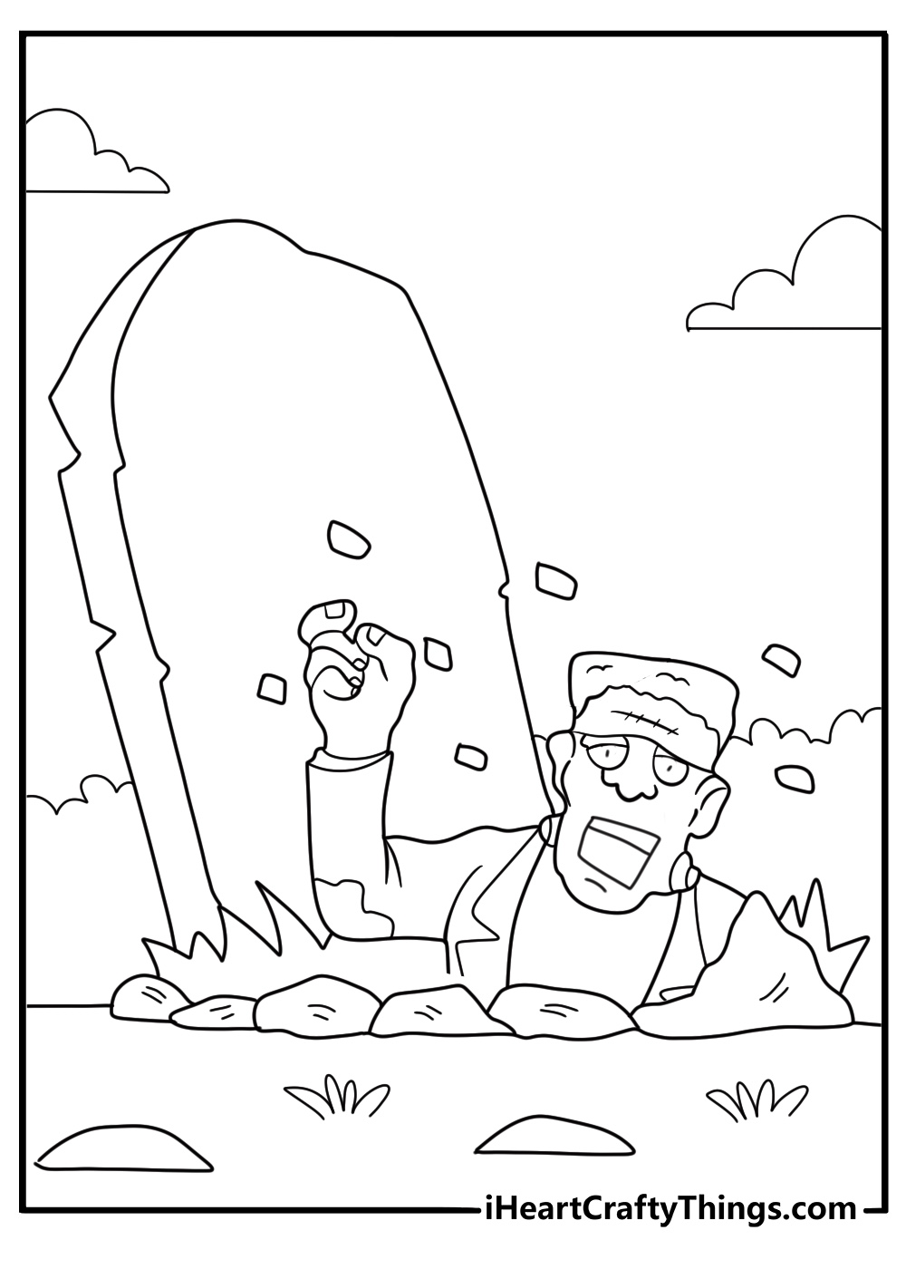 Frankenstein Coloring Pages: 33 Free PDF Printables For Kids