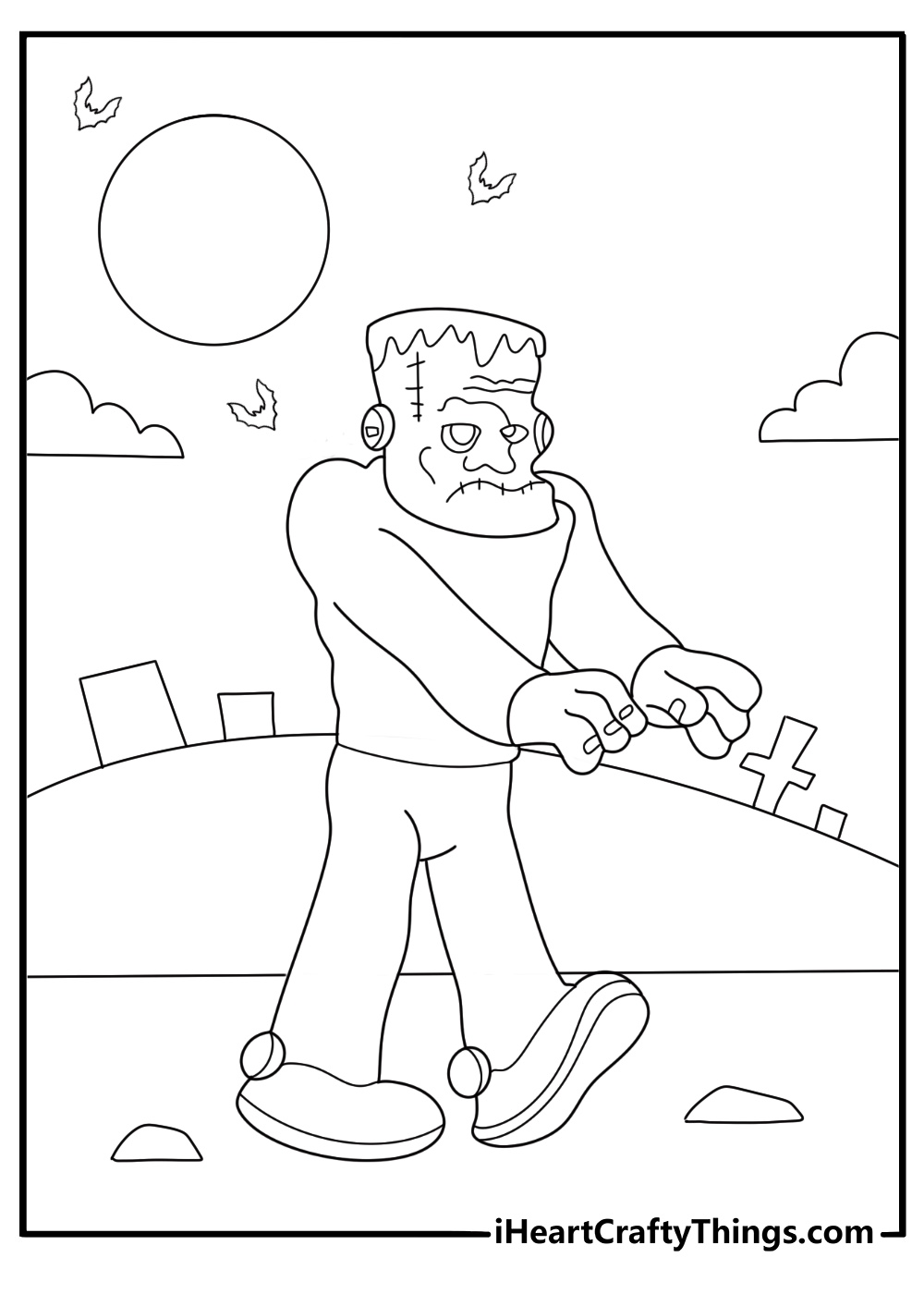 Frankenstein Coloring Pages: 33 Free PDF Printables For Kids