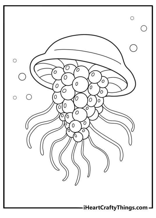 Graipussi medussi coloring page