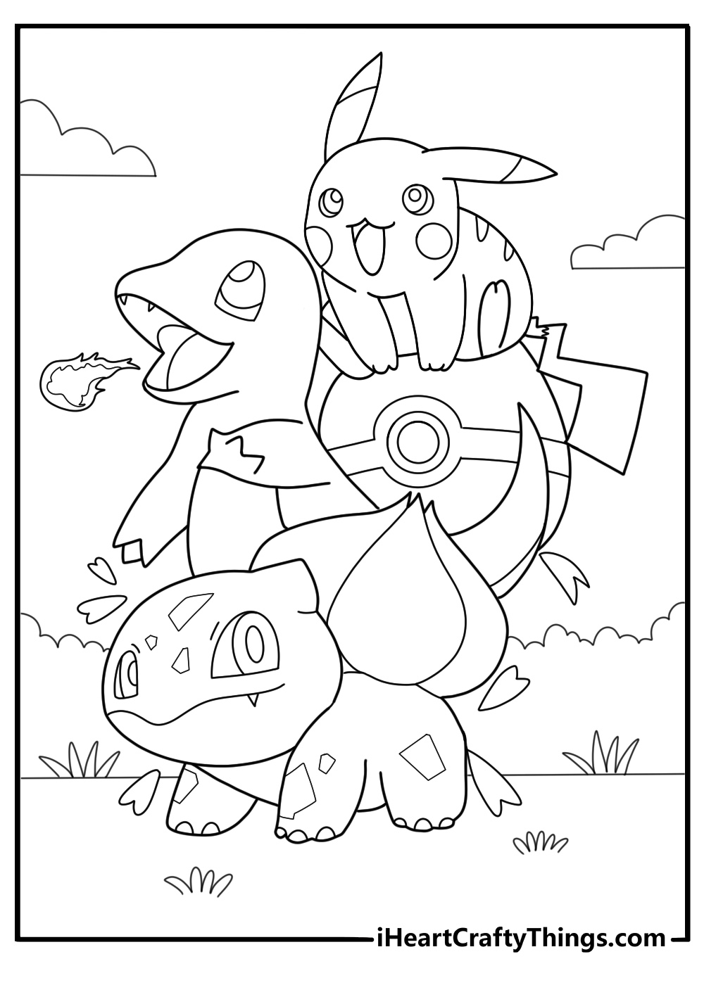 Pokemon Colouring Pages Printable Pdf