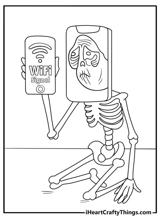 Pot hotspot coloring page