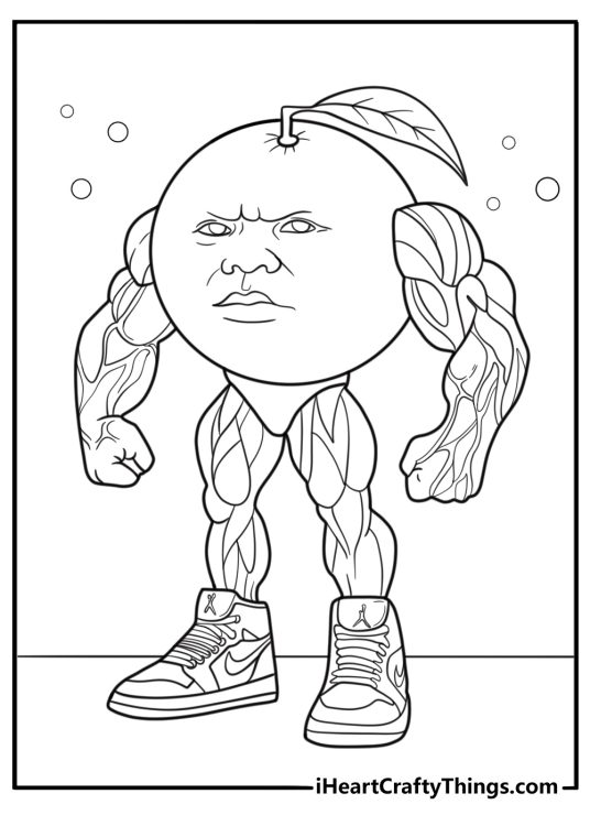 U din din din din dun ma din din din dun coloring page