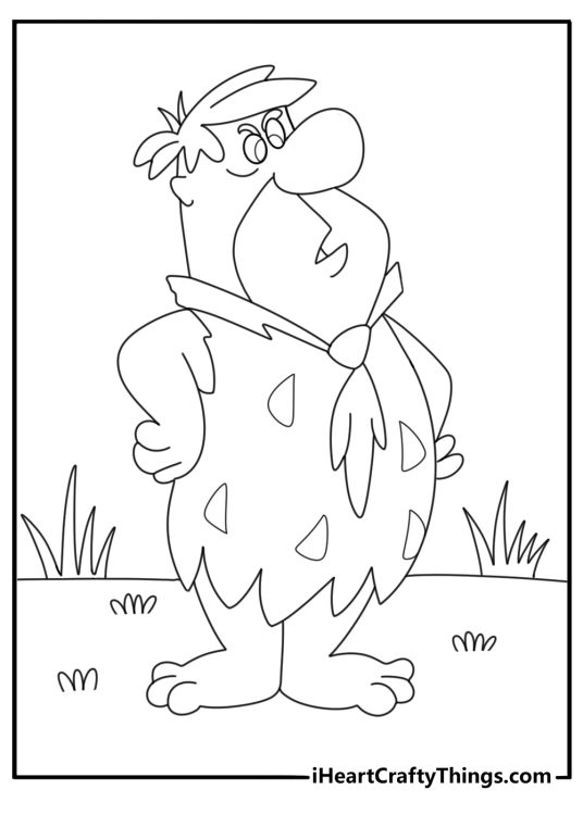 Flintstones coloring pages