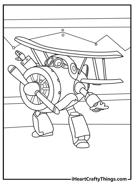 Super Wings Coloring Pages (20 Free PDF Printables)